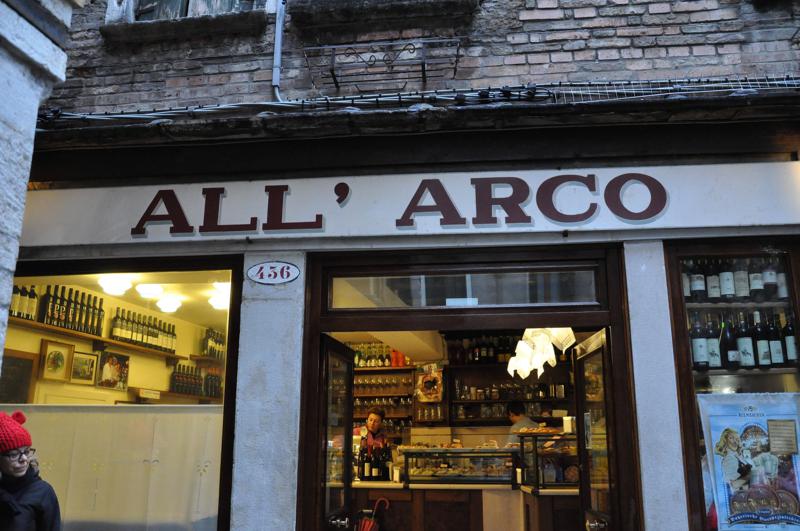 all'arco, Bacari, Venezia