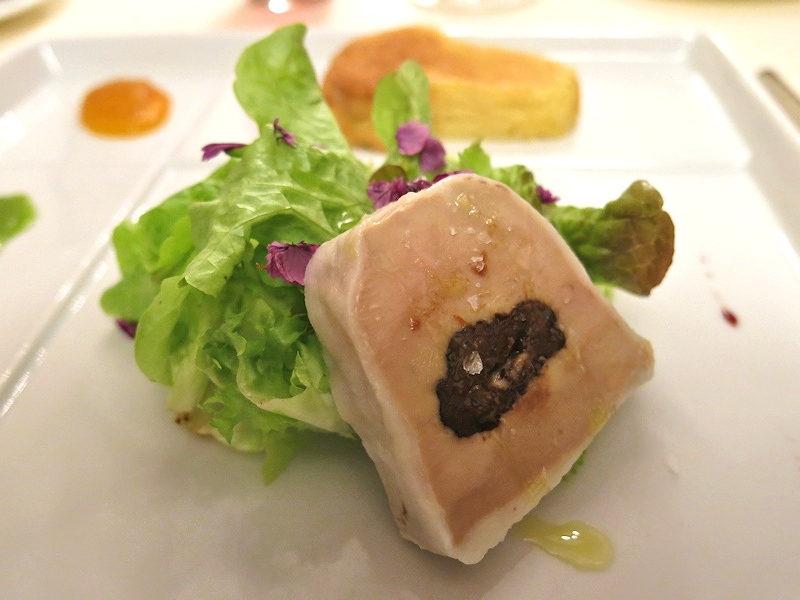 terrina di foie gras, Postale, Chef Marco Bistarelli, Perugia 