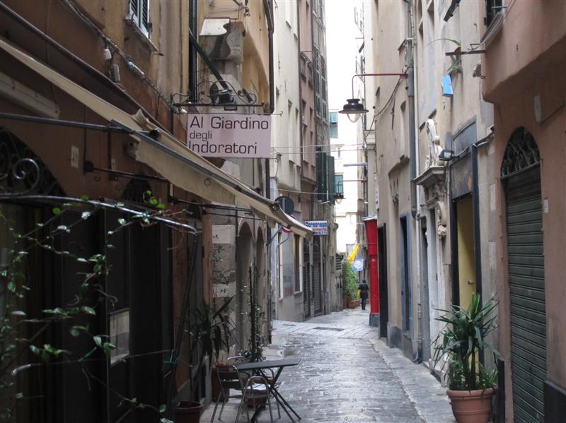 Al Giardino degli Indoratori, chef Badaracco, Genova