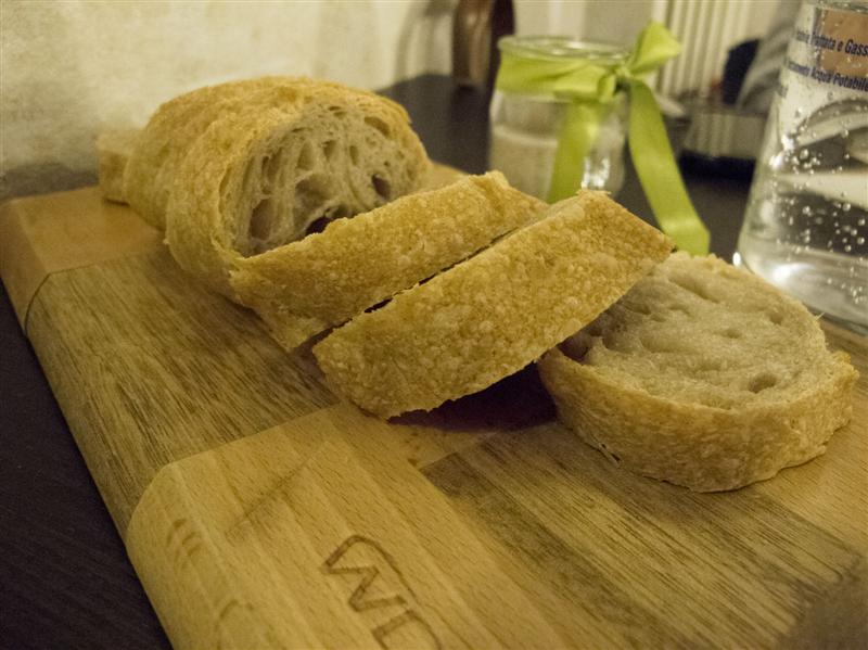 pane, Al Giardino degli Indoratori, chef Badaracco, Genova