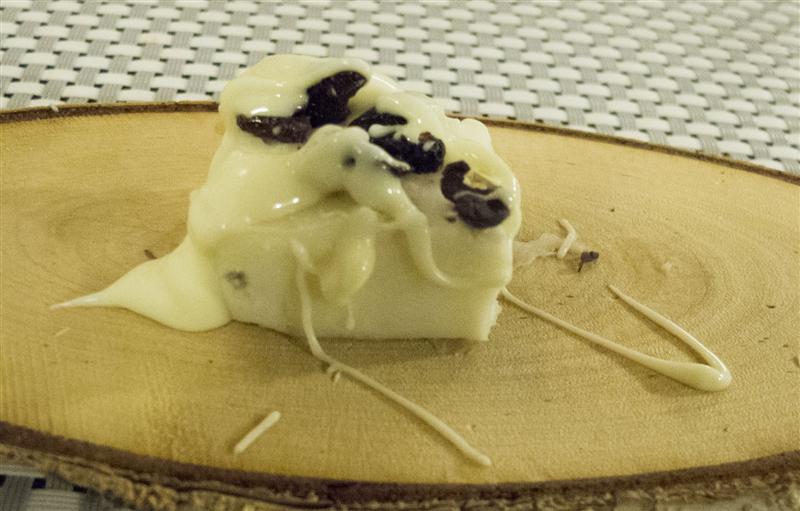 gorgonzola, cioccolato bianco, Al Giardino degli Indoratori, chef Badaracco, Genova