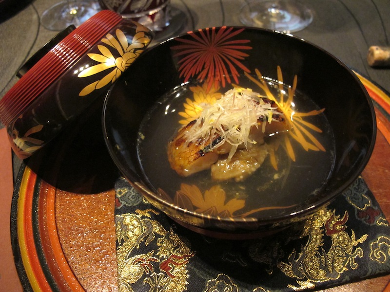 kinki fish, Ryugin, Chef seiji Yamamoto, Tokyo