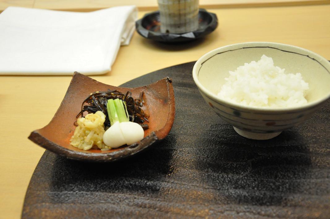 riso, zuppa, miso, Okuda, Chef Shun Miyahara, Parigi