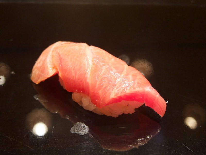 tuna belly, Sushi Kyubey, chef Yosuke Imada, Tokyo