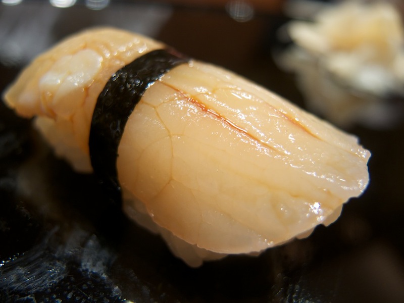 Capasanta, Sushi Kyubey, chef Yosuke Imada, Tokyo