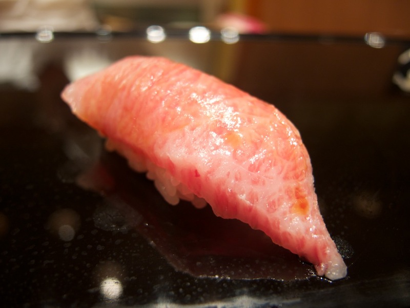 O-toro, Sushi Kyubey, chef Yosuke Imada, Tokyo