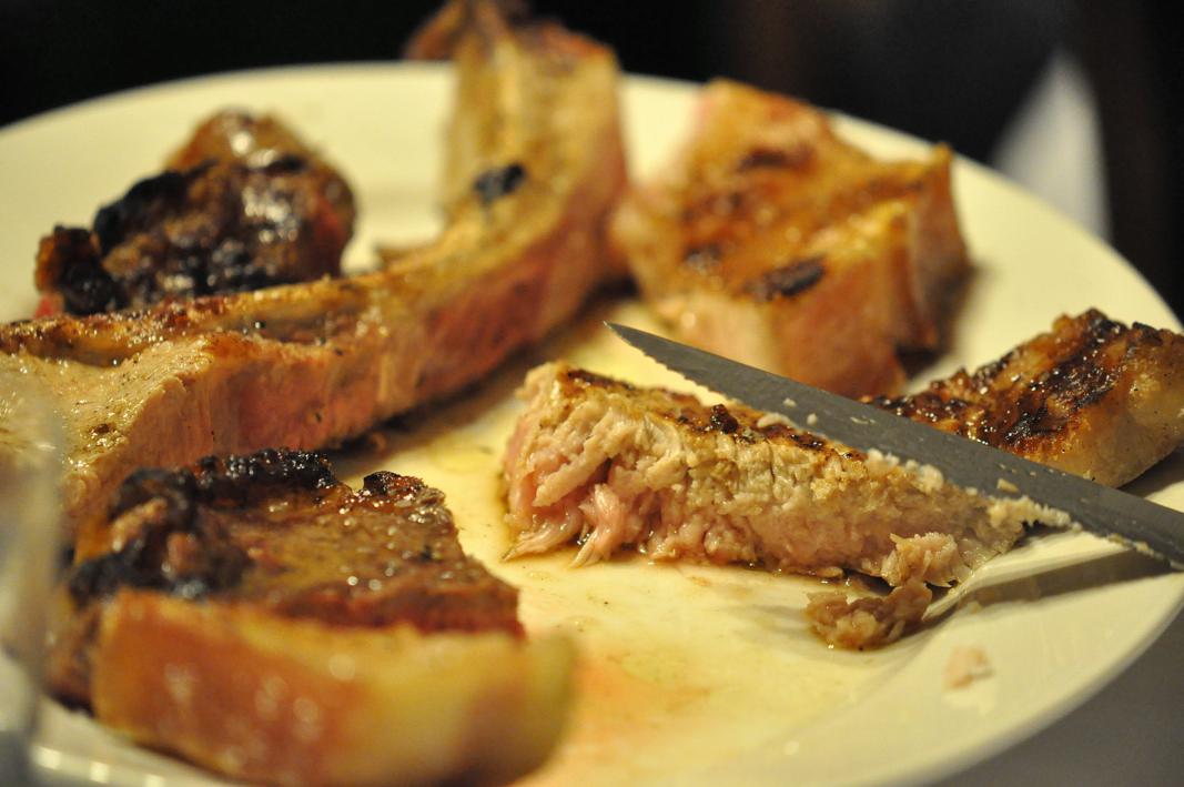 grigliata mista di carne, Antica Osteria del Mirasole, Chef Franco Cimini, San Giovanni in Persiceto, Bologna