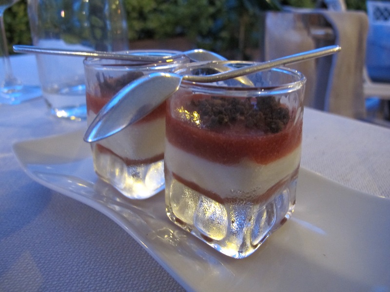 pre dessert, Bistrot, Chef Daniele Angelini, Forte dei Marmi 