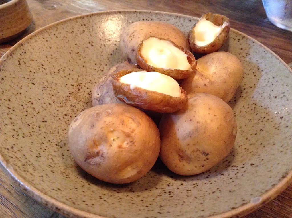 patate con panna acida, In De Wulf, Chef Kobe Desramaults, Heuvelland 