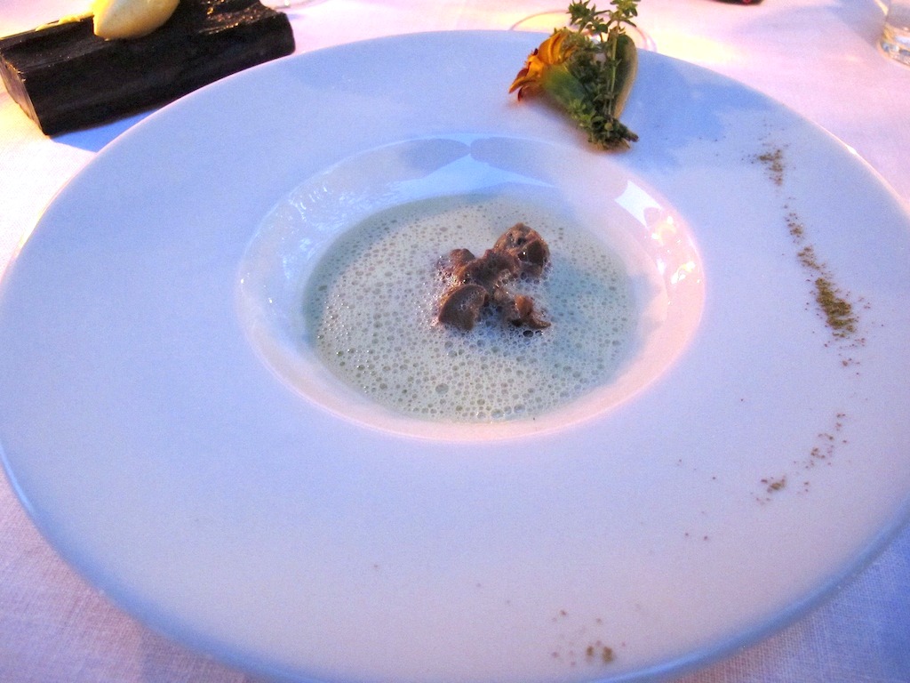 Ragout di lumache, Bastide de Capelongue, Chef Loubet, Bonnieux, Provenza