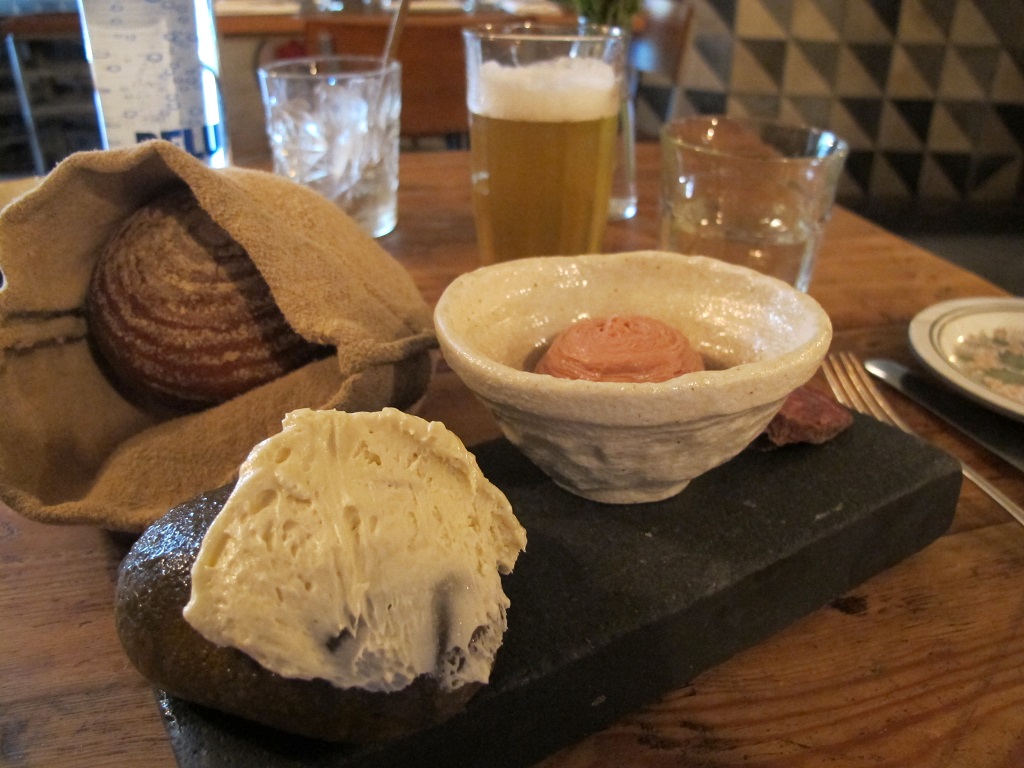 Burro mantecato con midollo osseo, The Dairy, Chef Robin Gill, London