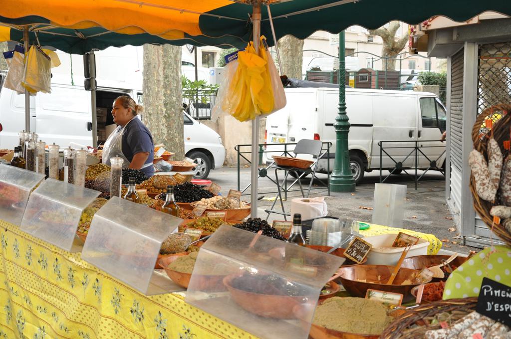 mercato, Saint-Tropez