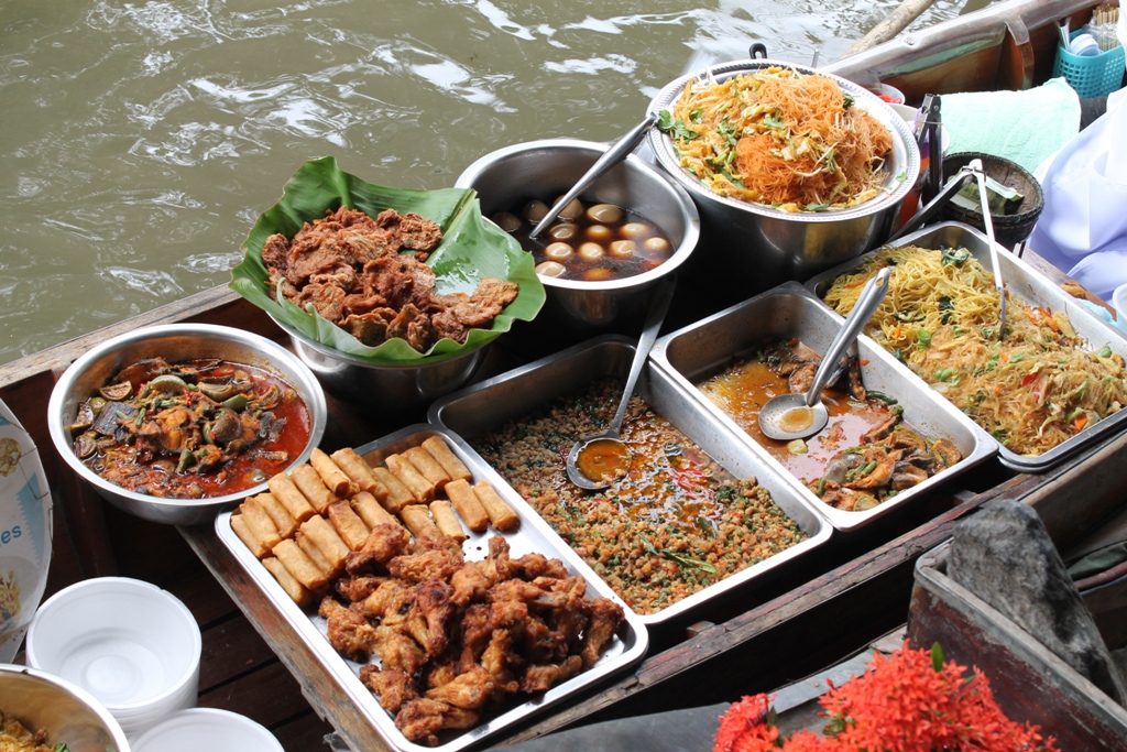 prodotti pad thai, Thai Street Food, Thailandia, Bangkok