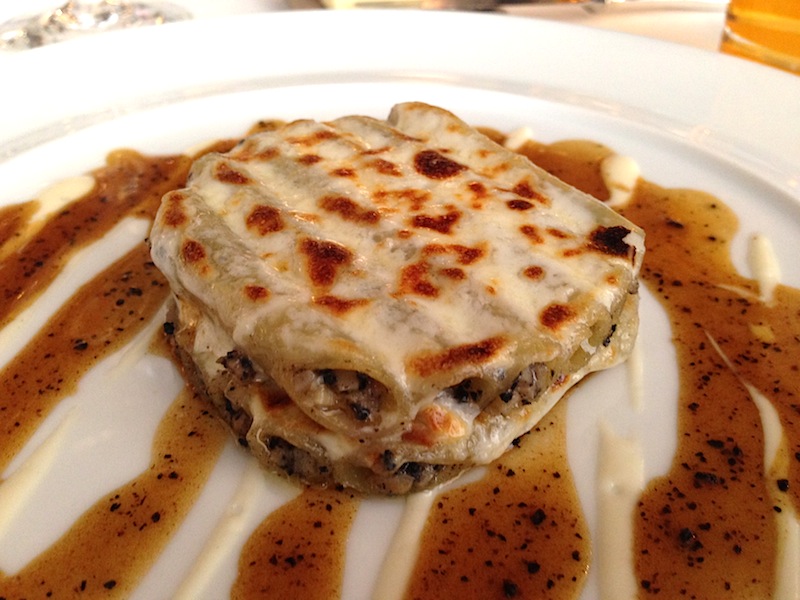 Macaroni al foie gras e tartufo: Jean-Louis Nomicos, Les Tablettes, passione gourmet