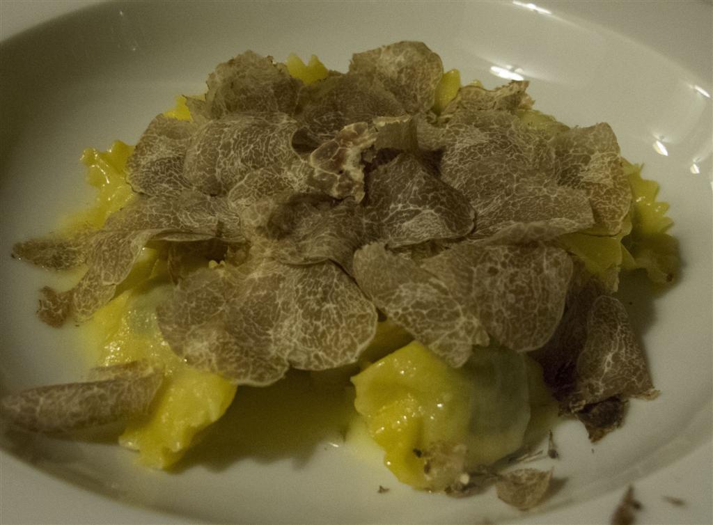 pasta al burro e tartufo, Osteria i Rebbi, Chef Valerio Arione, Monforte d'Alba