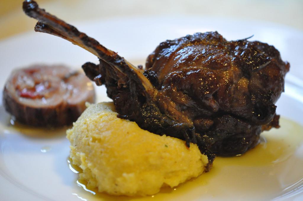 degustazione di agnello, Locanda San Lorenzo, Chef Renzo Dal Farra, Puos D'Alpago