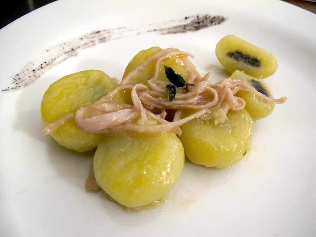 gnocchi di patate alla cenere, Antonello Colonna Vallefredda Resort, Chef Antonello Colonna, Labico 