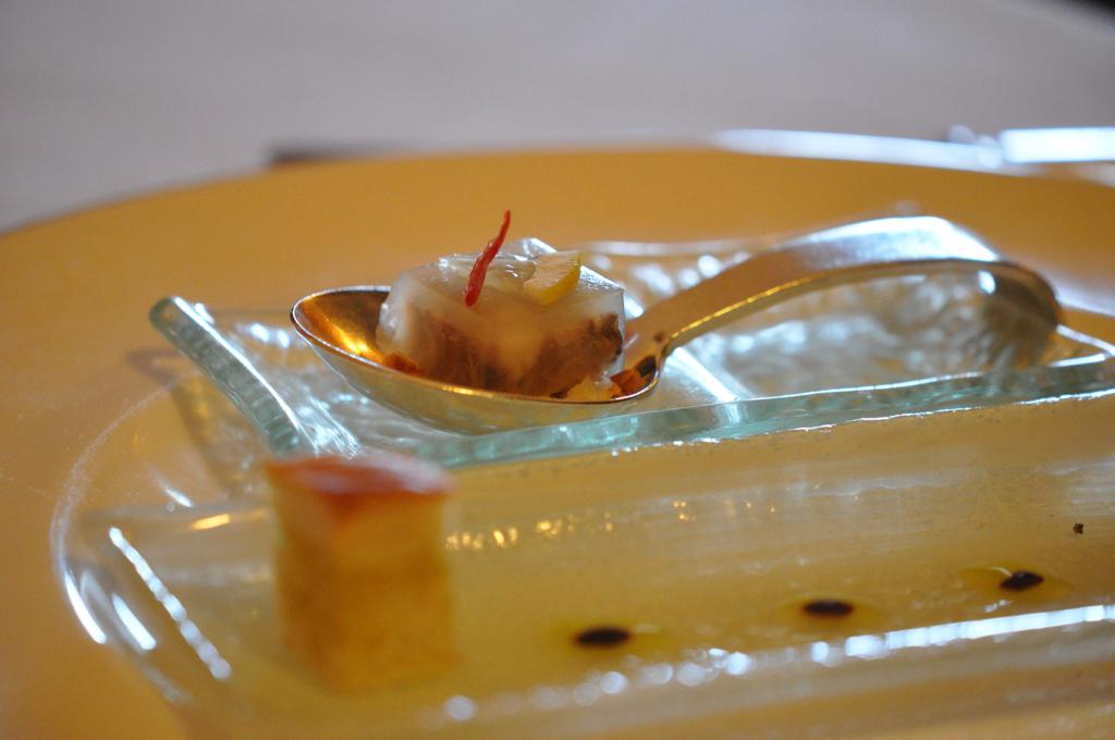 testina di maialino in gelatina, Duomo, Chef Ciccio Sultano, Ragusa Ibla