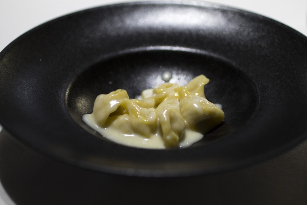Tortellini alla crema di parmigiano, Ristorante Italia di Massimo Bottura, Eataly, Istanbul, Turkey