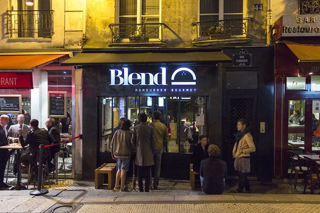 Blend, Hamburger Gourmet, Paris, Francia