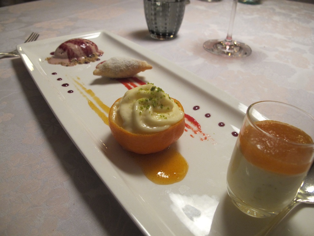 dessert, Schoneck, Chef Karl Baumgartner, Falzes