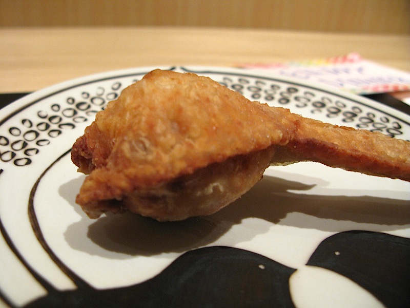 fried chicken, Jimbocho Den, Chef Zaiyu Hasegawa, Chiyoda-ku, Tokyo