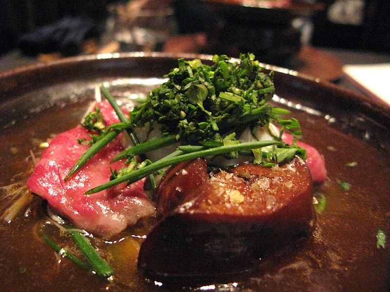 Sancii olive beef, Ryugin, Chef Seiji Yamamoto, Tokyo