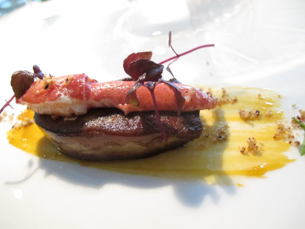 scaloppa di foie gras, Il Saraceno, Chef Roberto Proto, Caveranno, Bergamo