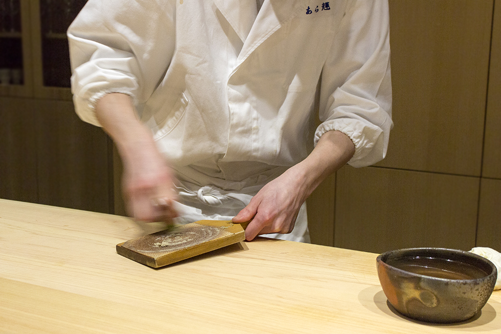 Wasabi, The Araki, Chef Mitsuhiro Araki, London 