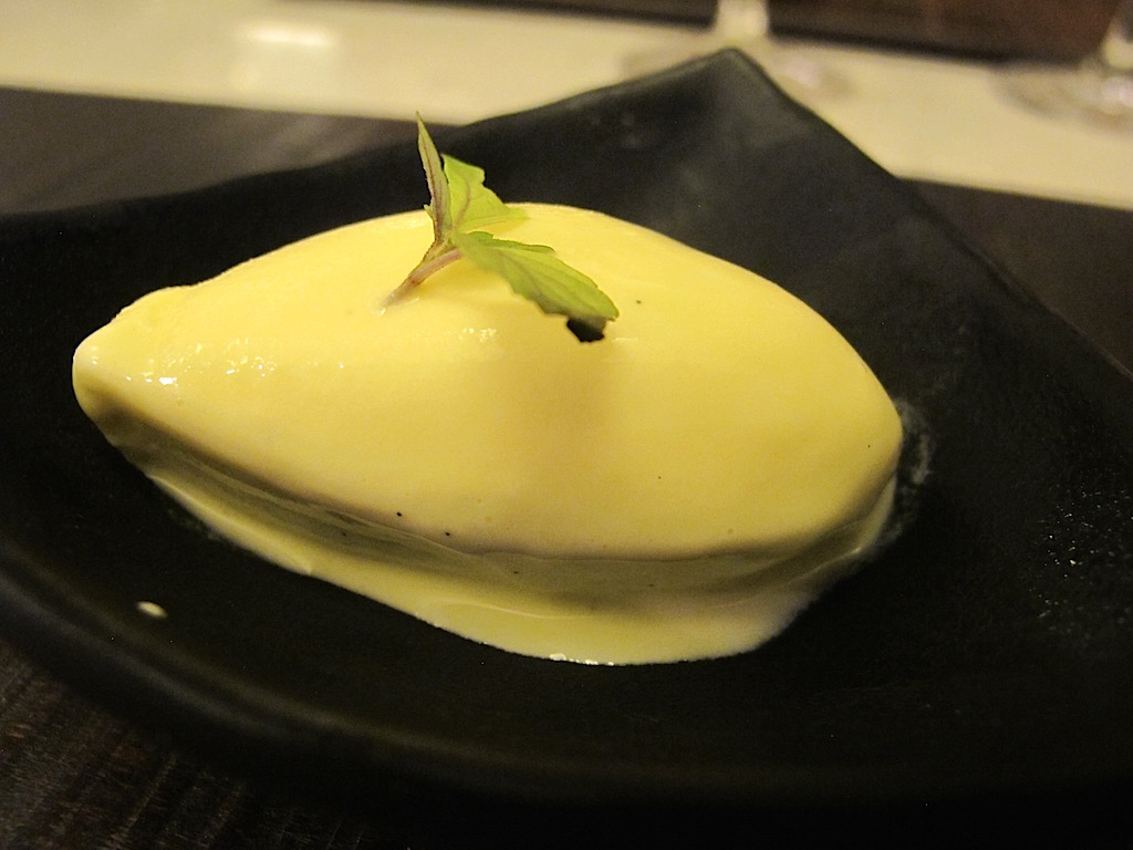 gelato alla vaniglia, Bistrot64, Chef Noda Kotaro, Roma