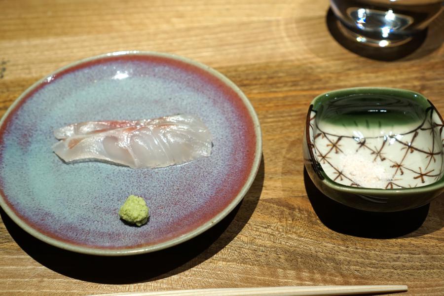 Sashimi di branzino, Jin, Takuya Watanabe, Parigi