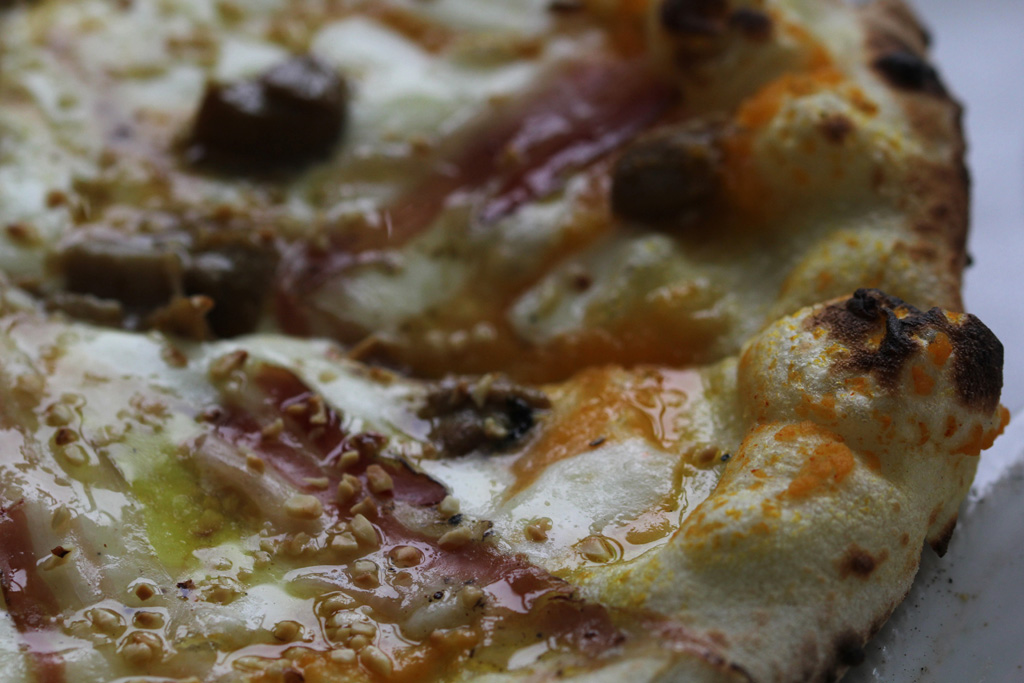 zucca e porcini, pizza, Le Parule, Giuseppe Pignalosa, Ercolano, Napoli