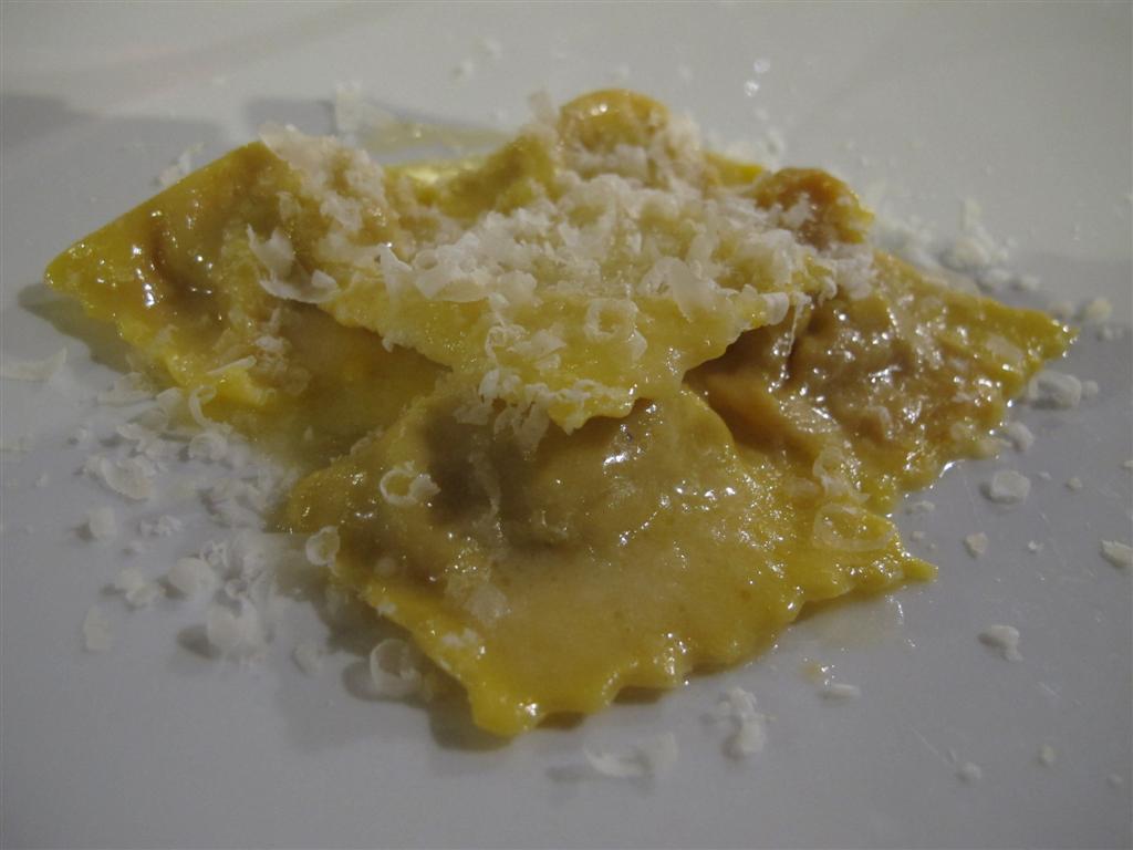 tortelli di zucca, Il Merlo, Chef Angelo Torcigliani, Camaiore