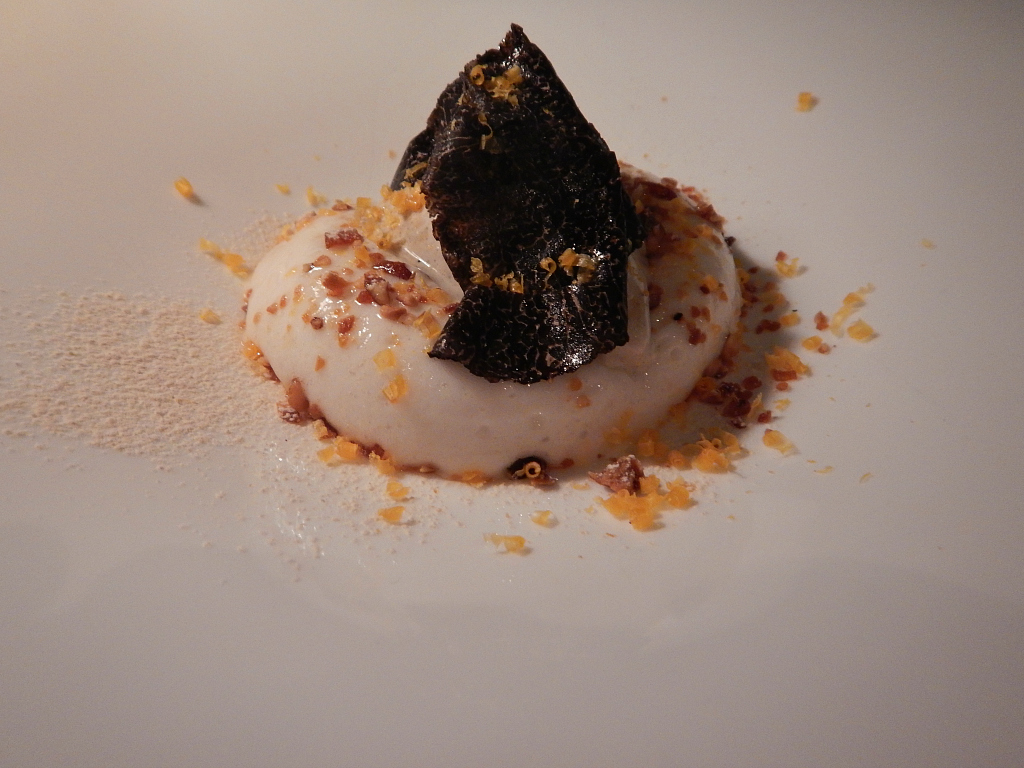 gelato al tartufo nero, Sepia, Chef Martin Benn, Sydney