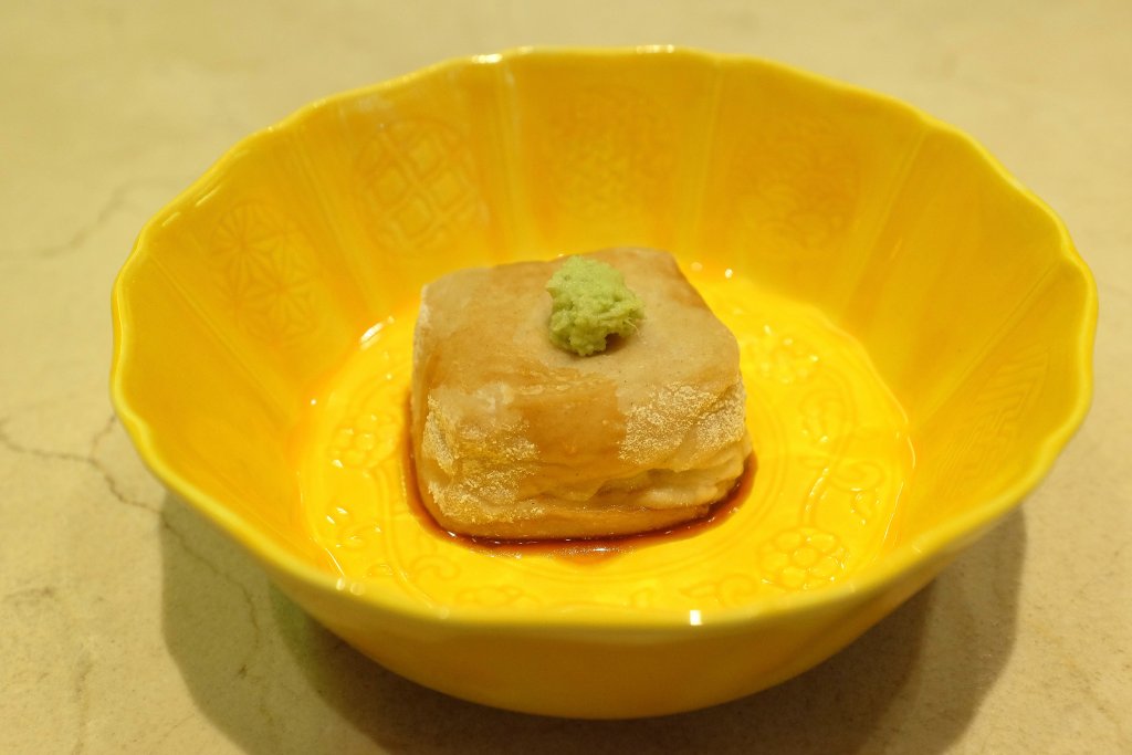 tofu, Sushi B, Chef Masayoshi Hanada, Paris