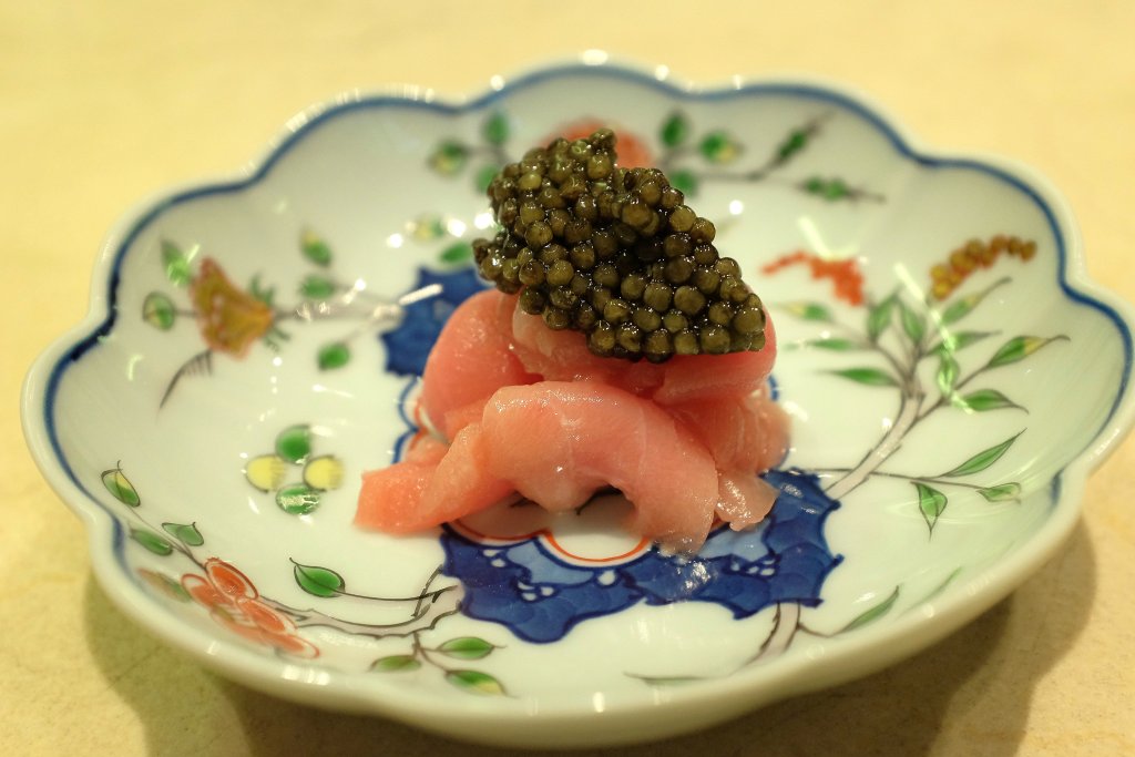 Ventresccaviale, Sushi B, Chef Masayoshi Hanada, Parisa di tonno, 