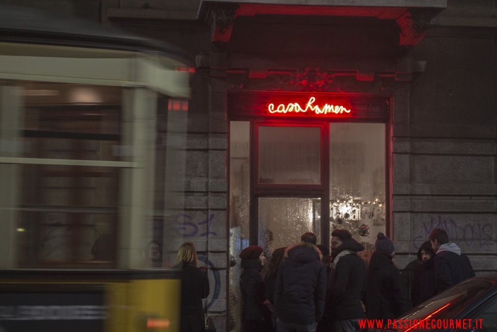 ingresso, Casa Ramen, Milano